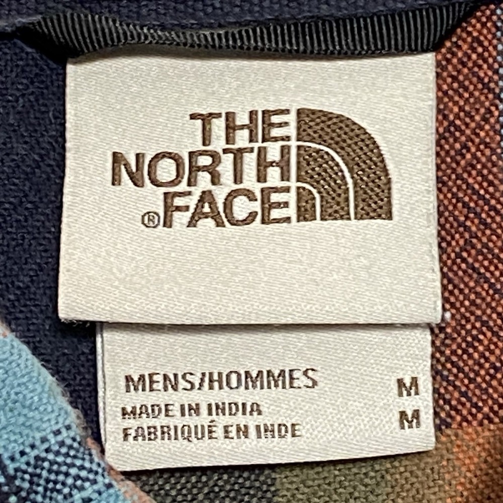 The North Face Shirt Mens Medium Plaid Hayden Pass Button Down Outdoors Hiking - Picture 4 of 13